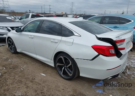 2018 Honda Accord Sport z USA, uszkodzony, nr VIN 1HGCV1F34JA029486